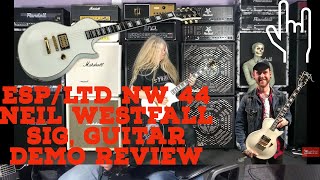 Video thumbnail for ESP/LTD Guitar  Neil Westfall signature NW 44, guitar demo/REVIEW A DAY TO REMEMBER by Guitar Safari