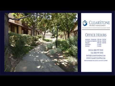 ClearStone Townhouse for rent Panorama City Cedros Ave