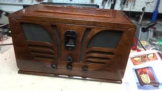 Repair Of A Philco Butterfly Model 45 Tube Radio