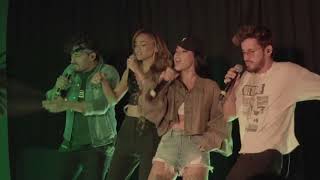 Mau y Ricky, Becky G &amp; Leslie Grace - Mi Mala (Remix) | Live Performance 07/20 | MIAMI