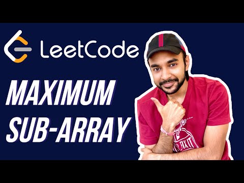 Maximum Subarray Java Solution Leetcode