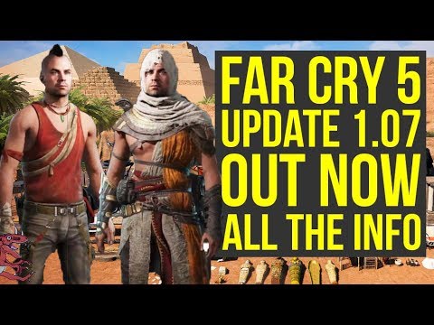 Far Cry 5 Update 1.07 OUT NOW - Adds A Lot Of New Items, Far Cry 3 Outfits & More (Far Cry 5 DLC) Video