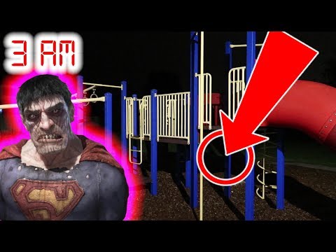 DON'T PLAY WITH SUPERMAN AT 3 AM AT THE PARK | THIS IS WHY YOU SHOULD'NT PLAY WITH SUPERMAN!! Video