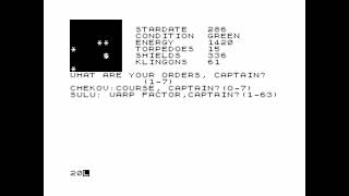 Startrek (Bug-Byte) for the ZX81