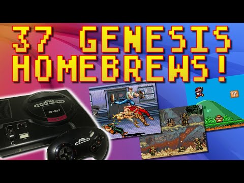 37 *MUST-SEE* NEW Sega Genesis Homebrews!