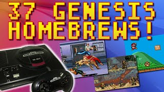 37 *MUST-SEE* NEW Sega Genesis Homebrews!