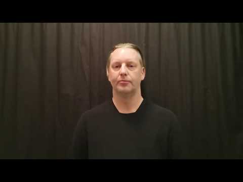 Presentation of actor Henrik Fransas