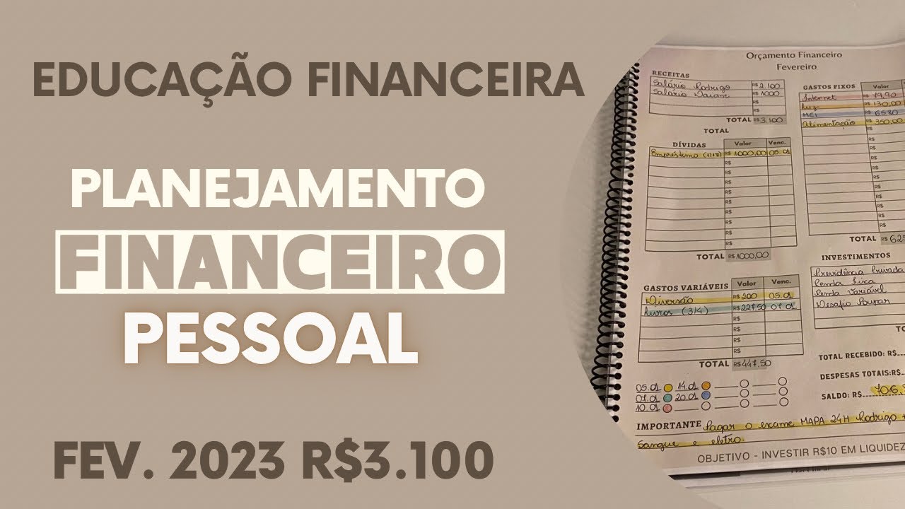 PLANEJAMENTO FINANCEIRO PESSOAL - Fevereiro 2023