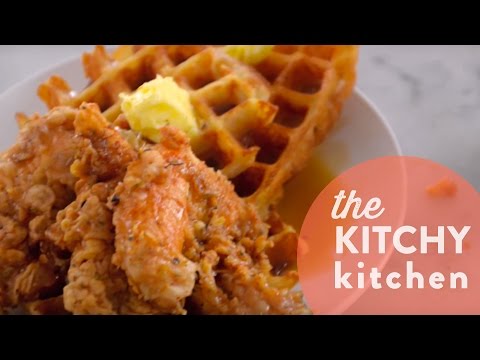 How to Make Henry's Chicken and Waffles // Living Deliciously
