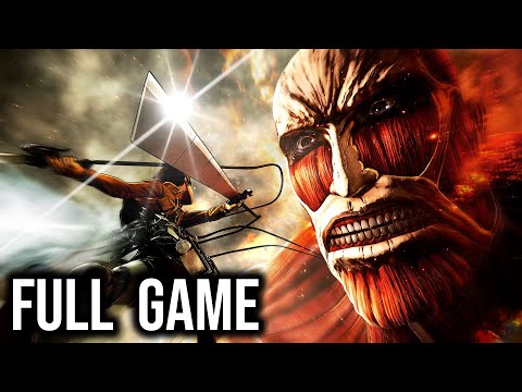 Attack on Titan Wings of Freedom Full Gameplay - Story Mode Longplay