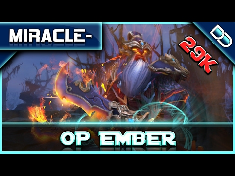 Miracle- VOD ✪ OP EMBER GOD ✪ DOTA2