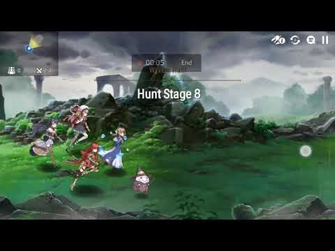 EpicSeven Wyern(Hunt)Stage8 Bellona,Cermia,Angelica&Diene.