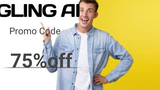 GLING  AI PROMO CODE Get to exclusive 75 % off 📴 2025