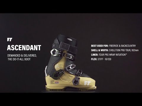 Full Tilt 2019/2020 Ascendant Ski Boots - Demanded and Delivered, Touring and Downhill Capable