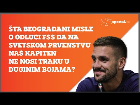 SPORTAL ANKETA - Šta narod misli o tome da Tadić ne nosi kapitensku traku u duginim bojama na SP?