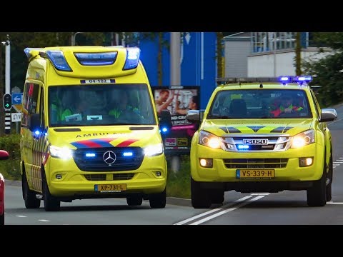 [28.09.2019] Ambulance & Rijkswaterstaat met spoed in Zwolle