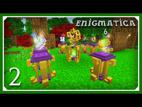 Enigmatica 6 Modpack | Ars Nouveau Belt of Levitation! | E02 | 1.16.4 Modpack