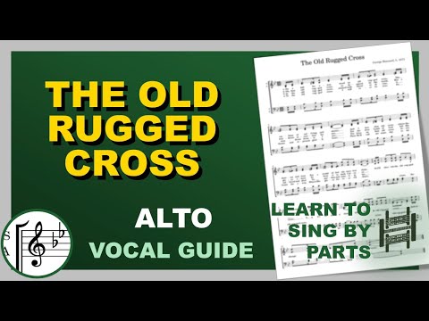 THE OLD RUGGED CROSS Vocal Alto Bb Major
