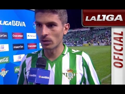 Entrevista a Salva Sevilla tras el Real Betis - Valencia CF - HD