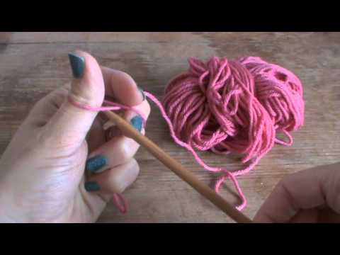 How to cast on thumb method)