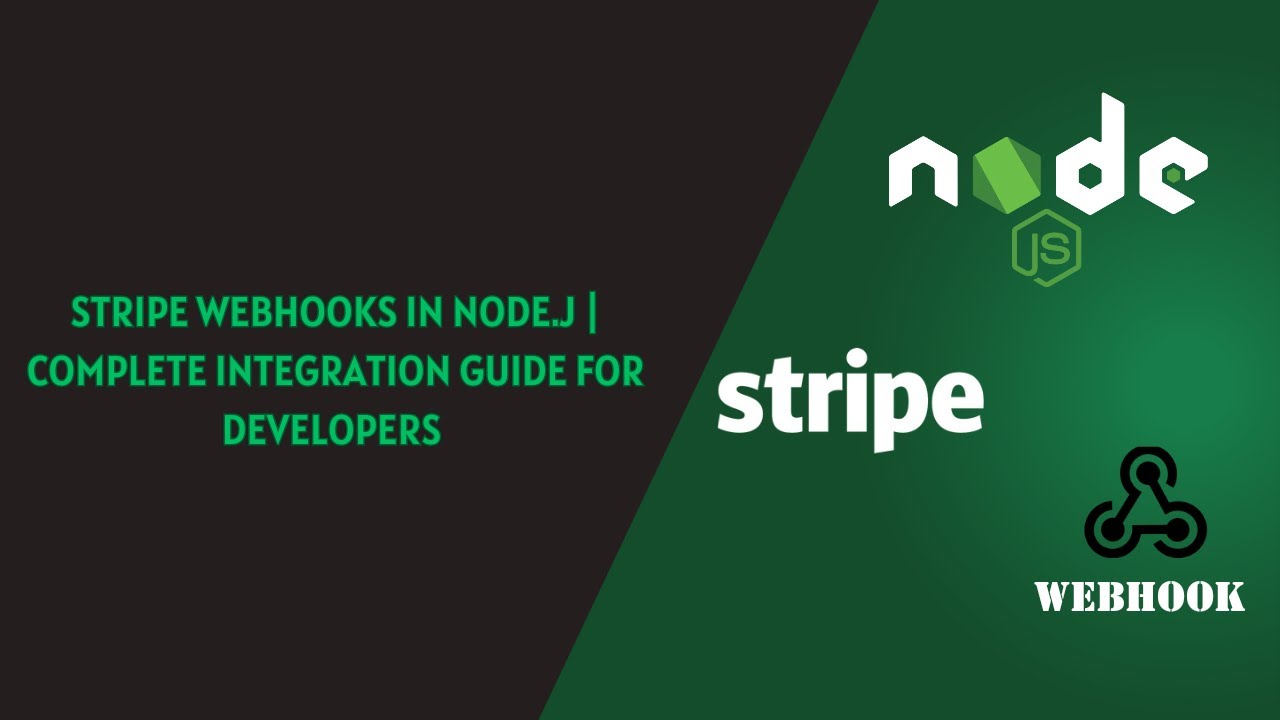 Stripe Webhooks in Node.js | Complete Integration Guide for Developers #Stripe #nodejs #webhook