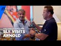 The Family Stallone | Sly Visits Arnold (S1, E6) | Paramount+