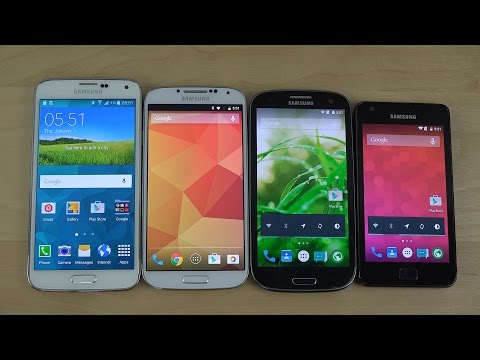 Android 5.0 Lollipop: Samsung Galaxy S5 vs. Galaxy S4 vs. Galaxy S3 vs. Galaxy S2 - Which Is Faster?