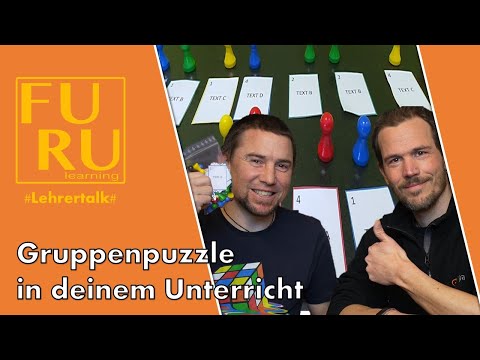 Wie du es schaffst, dass deine Klasse kooperativ zusammenarbeitet! Gruppenpuzzle #FURULehrertalk