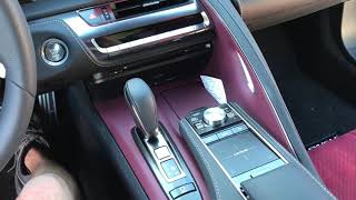 Lexus lc500 dash console removal disassembly install