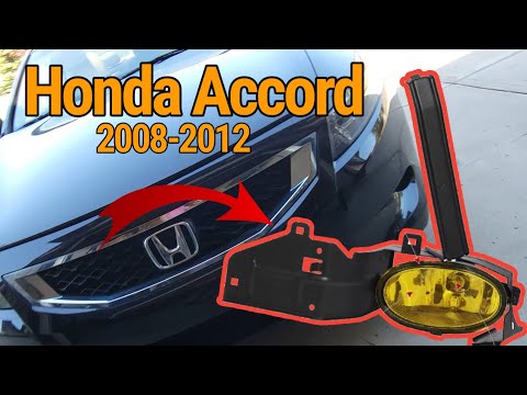 V1: D.i.Y. Fog Light Kit Installation! Honda Accord, Showing How to Remove front Bumper.