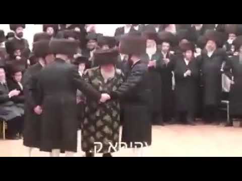 האדמו"ר מויז'ניץ - אדר א תשפ"ב - Chosson Mohl in Viznitz