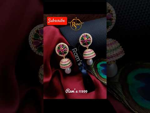 beautiful one gram gold 😍😍 jewellery items 😍😍 prathyusha fashion's 💯 quality #viralvideo #ytshorts