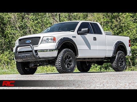 2004-2008 Ford F-150 Rough Country Fender Flares & Rivets Installation