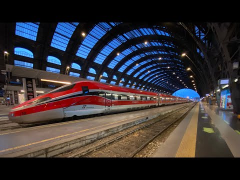 Italian Locomotive hauled trains at Milano Centrale and Locri Calabria