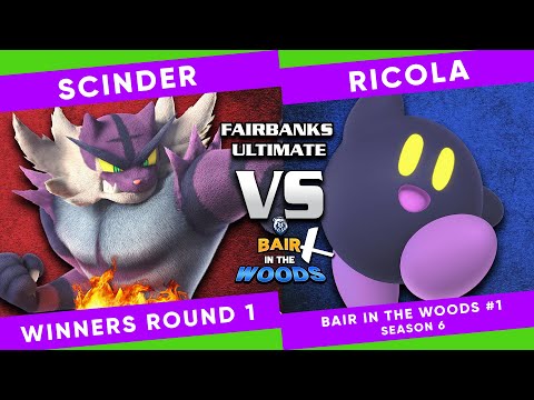 Bair in the Woods: Scinder (Incineroar) vs Ricola (Kirby) - SSBU Winners Round 1