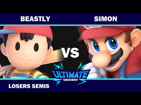 USW 141 - Losers Semis - UTA | Beastly (Ness) VS Simon (Mario) - SSBU Ultimate