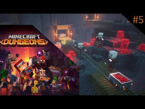 Minecraft Dungeons #5 Miniere di Redstone--[GAMEPLAY ITA]