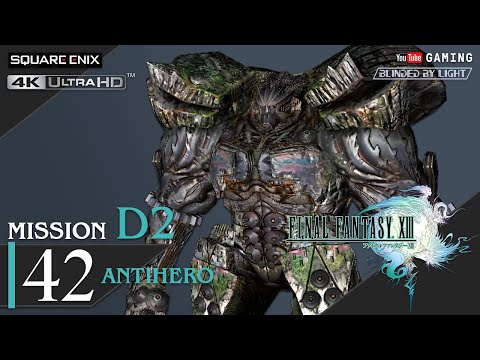Final Fantasy XIII - Mission 42 | Antihero | Titan Quest D-2| 5 Stars | 4K 60fps #FF13 #FF13Missions