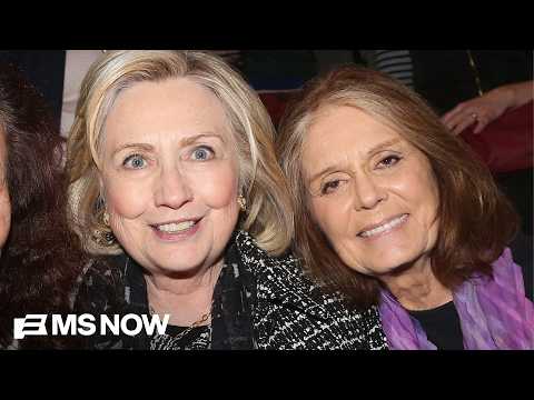 ‘A source of inspiration’: Hillary Clinton remembers pioneering activist Gloria Steinem