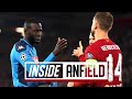 Inside Anfield: Behind-the-scenes of Napoli's visit to Anfield
