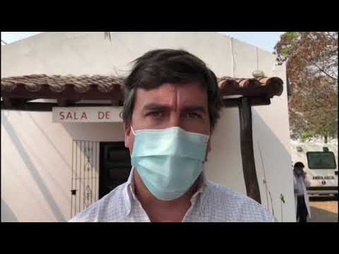 Verifican el funcionamiento del hospital de La Merced