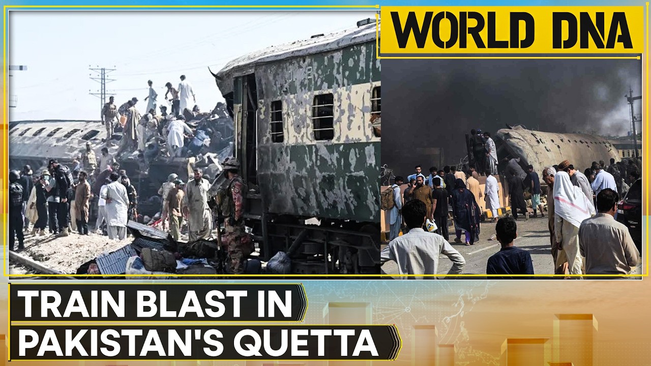 Pak Train Bomb Blast: Quetta Under Shock After Deadly Train Bomb Blast | WION World DNA