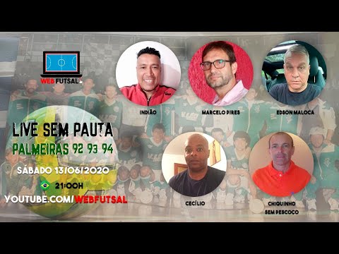 SEM PAUTA! #10 - "Palmeiras" Com: Cecílio, Marcelo Pires, Edson Maloca, Indião e Chiquinho.
