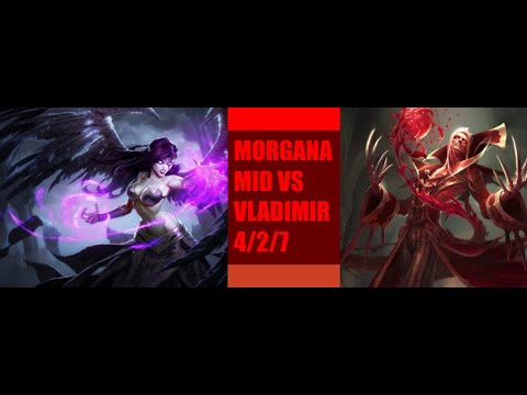 Morgana Mid 5 /2/5 vs Vladimir and useless battle