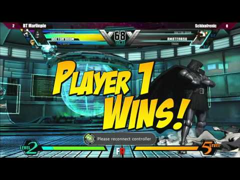 Final Round 18 - UMVC3 Pools - BT Marlinpie vs Schixofrenic / IOG Rusty Shackleford vs Will Richard