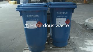 Grundon Waste Management - Hazardous Waste Collection, Recycling and Disposal Service