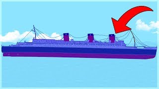 ЧТО БУДЕТ ЕСЛИ КОРАБЛЬ РЕЗКО ЗАПОЛНИТЬ ВОДОЙ? FLOATING SANDBOX