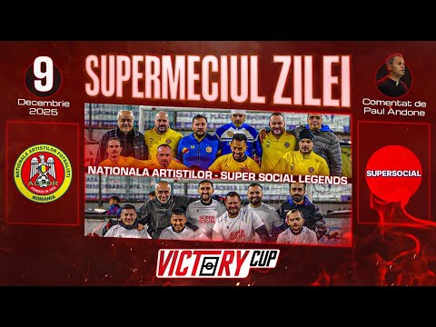 T6 20:55 - NATIONALA ARTISTILOR FOTBALISTI DIN ROMANIA VS SUPER SOCIAL LEGENDS
