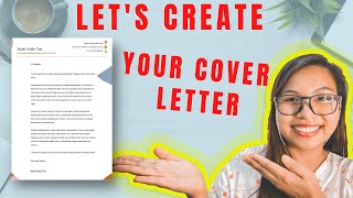 3 Tips, Tricks, and Hacks on HOW you can CREATE your COVER LETTER for your ONLINE JOB APPLICATION.