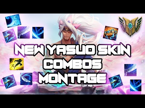 NEW Spirit Blossom Yasuo Skin Spotlight | Yasuo Combos showcase | Montage (Satisfying) - RaKaSaMa